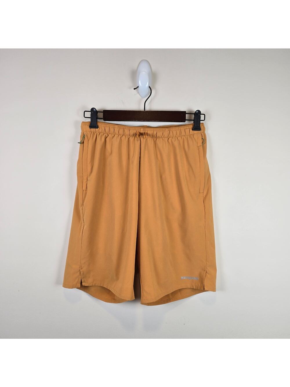 Patagonia Mens Multi Trails Shorts Size S 8" Inseam Golden Caramel Lined Running